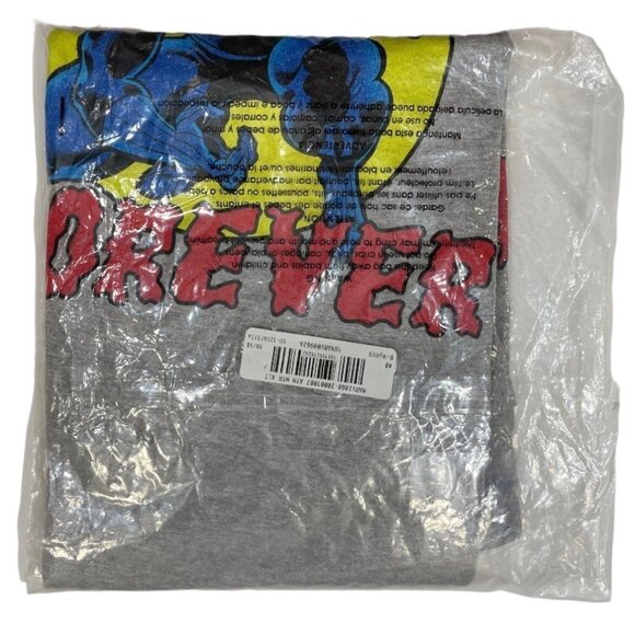 MARVEL The Panther Battle Pose T-shirt‎ Men's XLT Grey Graphics Crew Neck NWT - Picture 8 of 12